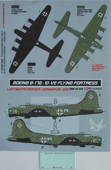 Boeing B-17G-10-VE Flying Fortress Luftwaffe